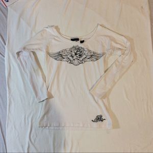 White long sleeve SoCal shirt size Large